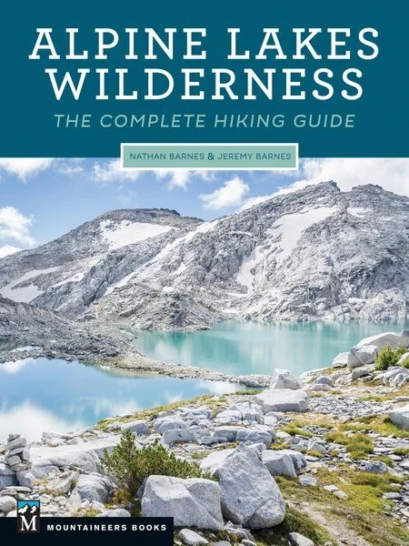 Camping hiking gear boosts-MOUNTAINEERS BOOKS, ALPINE LAKES HIKING GUIDE