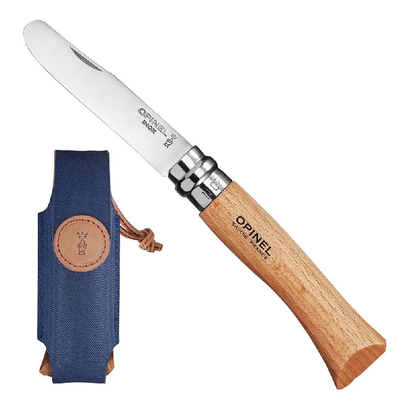 Camping hiking gear stars-#7 MY FIRST OPINEL + SHEATH