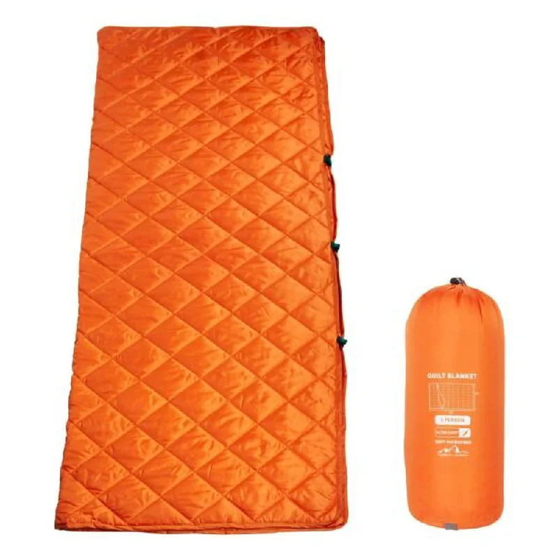 Camping hiking gear bloom-ULTRA LITE QUILT BLANKET