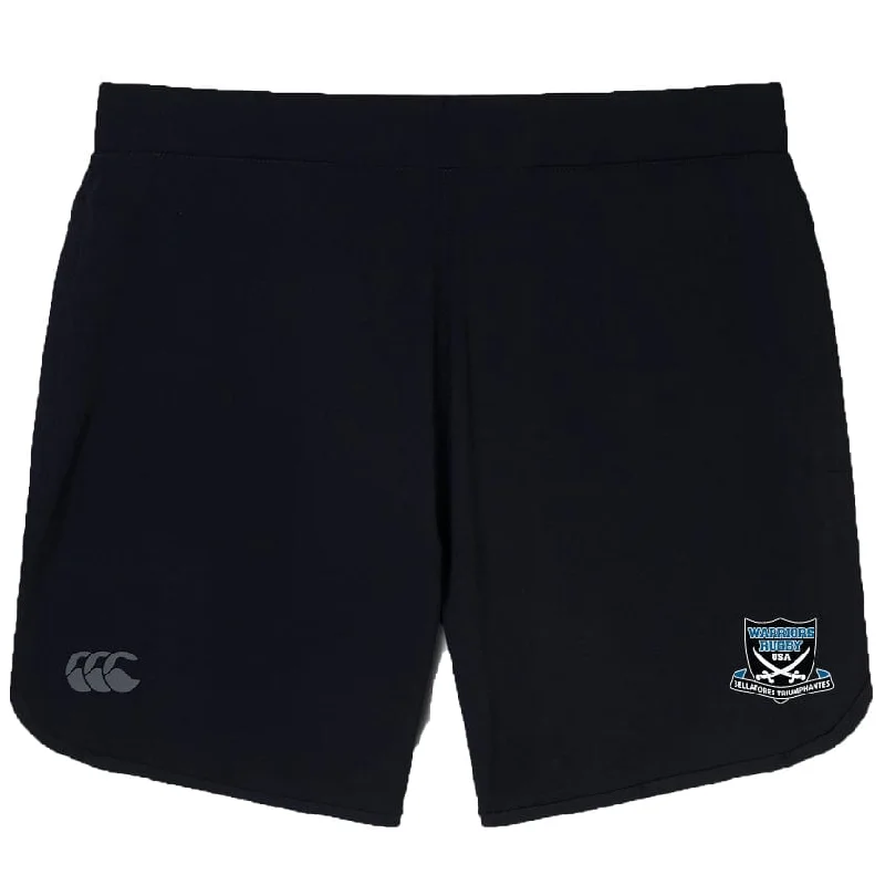 Camping hiking trail spans-Fort Hunt Elite Woven Short by Canterbury