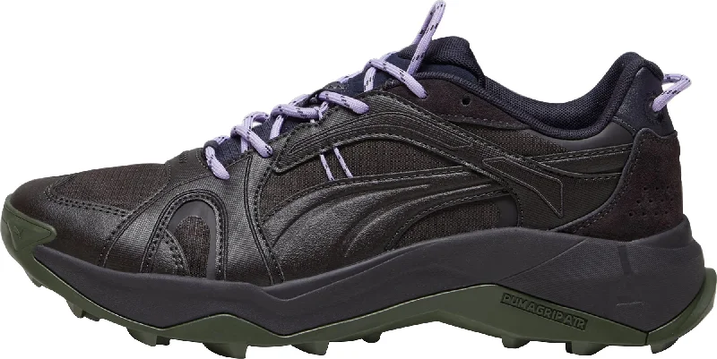 Camping hiking gear strength-Puma Explore Nitro SPS Mens Walking Shoes - Black