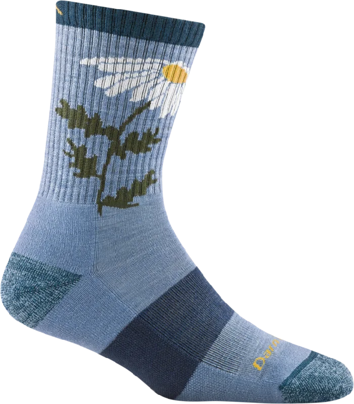 Camping hiking trail sweep-Darn Tough Women's Queen Bee Micro Crew Lightweight Hiking Sock