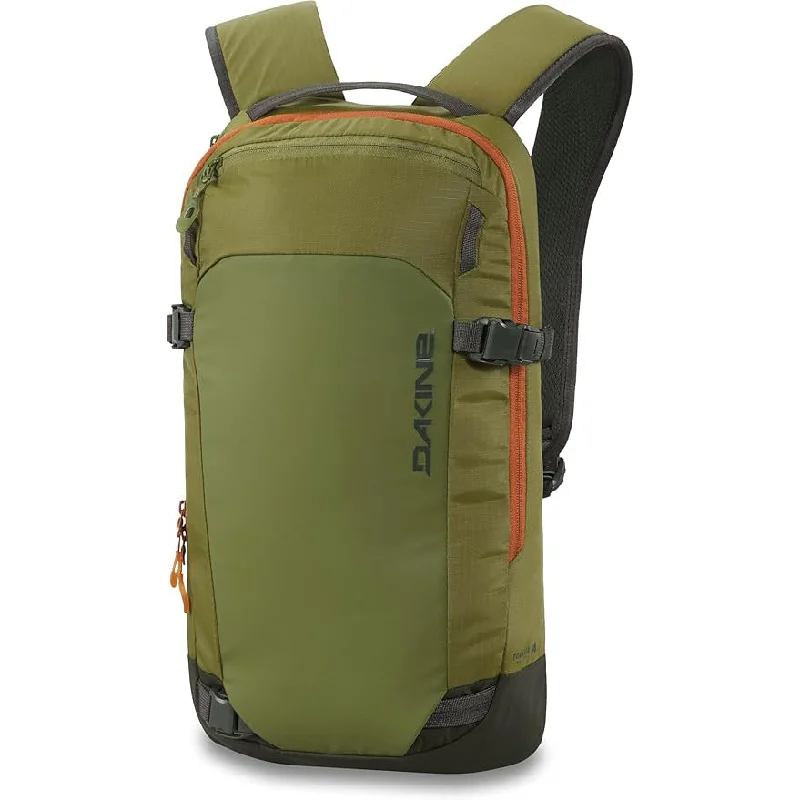 Camping hiking nature lift-Dakine Mens Utility Green 14L One Size Poacher Backpack - 10003576-UTILITYGREEN