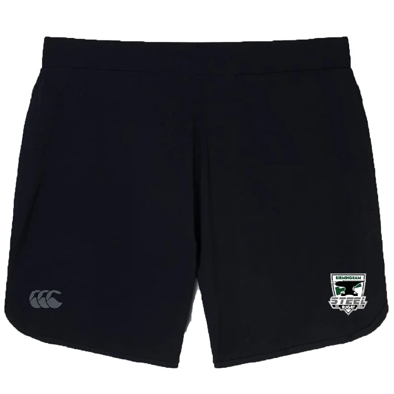 Camping hiking trail essence-Birmingham Steel Rugby Elite Woven Short by Canterbury