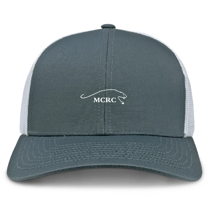 Camping hiking trail rain-Middlebury College Rugby Retro Trucker Cap