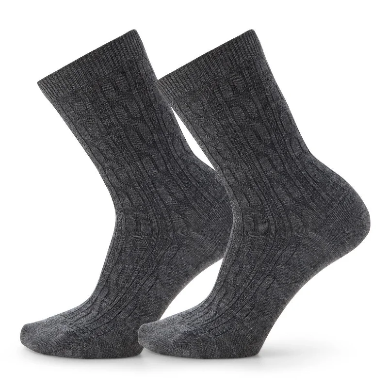 Camping hiking gear glow-Smartwool Everyday Cable Crew Socks - 2-Pack