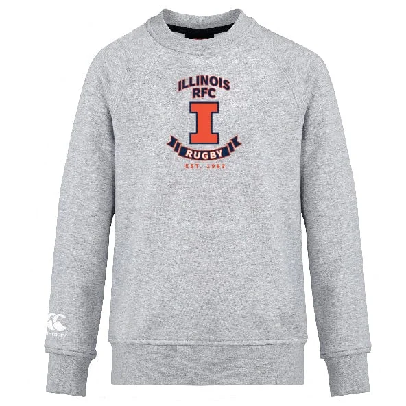 Camping hiking trail jolts-Illinois RFC Club Crew Sweatshirt by Canterbury