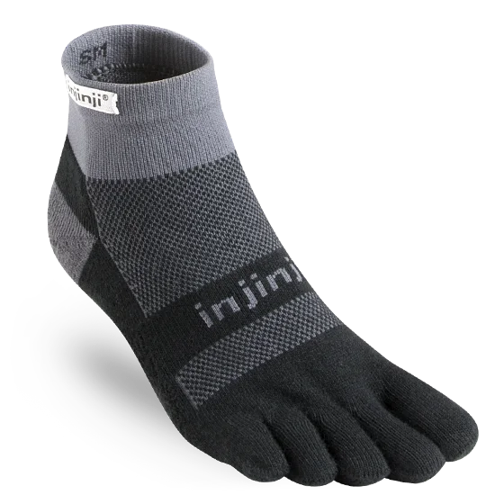 Camping hiking trail dip-Injinji Run Midweight Mini Crew