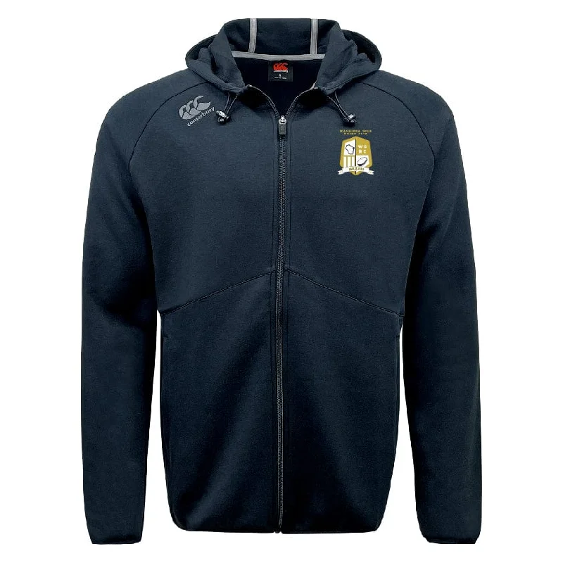 Camping hiking outdoor rush-Waukesha Gold Rugby Tempo Vapodri Full-Zip Hoodie by Canterbury