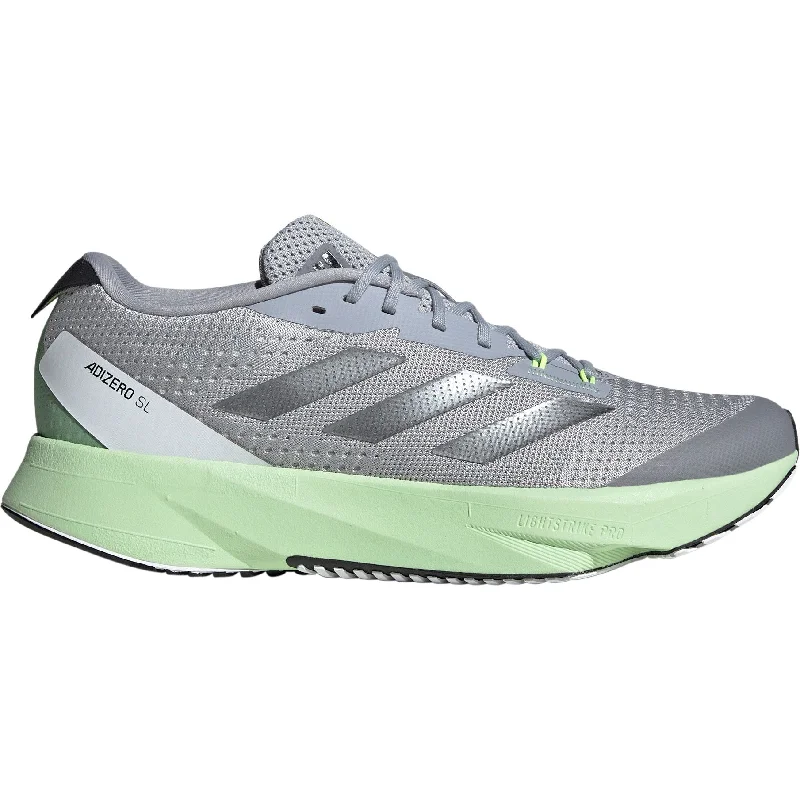 Camping hiking trail soft-adidas Adizero SL Mens Running Shoes - Grey