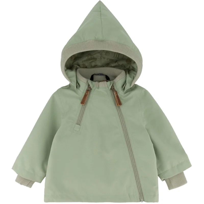 Camping hiking trail quiet-Mikk-Line Polyester Baby Jacket Desert Sage