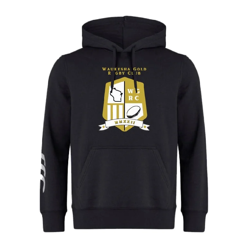 Camping hiking nature glow-Waukesha Gold Rugby Club Hoodie by Canterbury