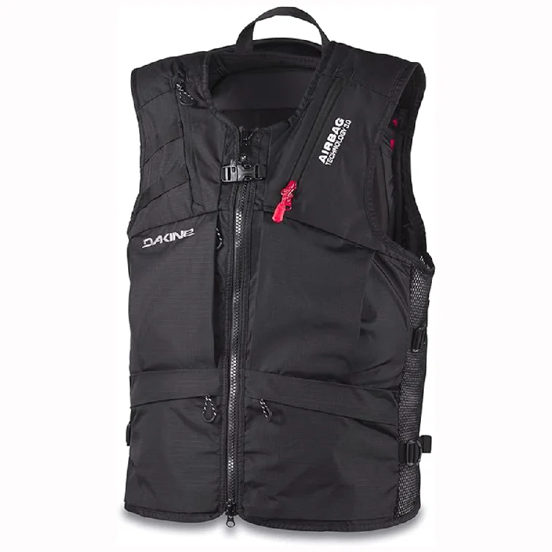 Camping hiking nature rush-Dakine Men's Black Poacher RAS Vest Medium Large Backpack - 10003821-BLACK-M/L