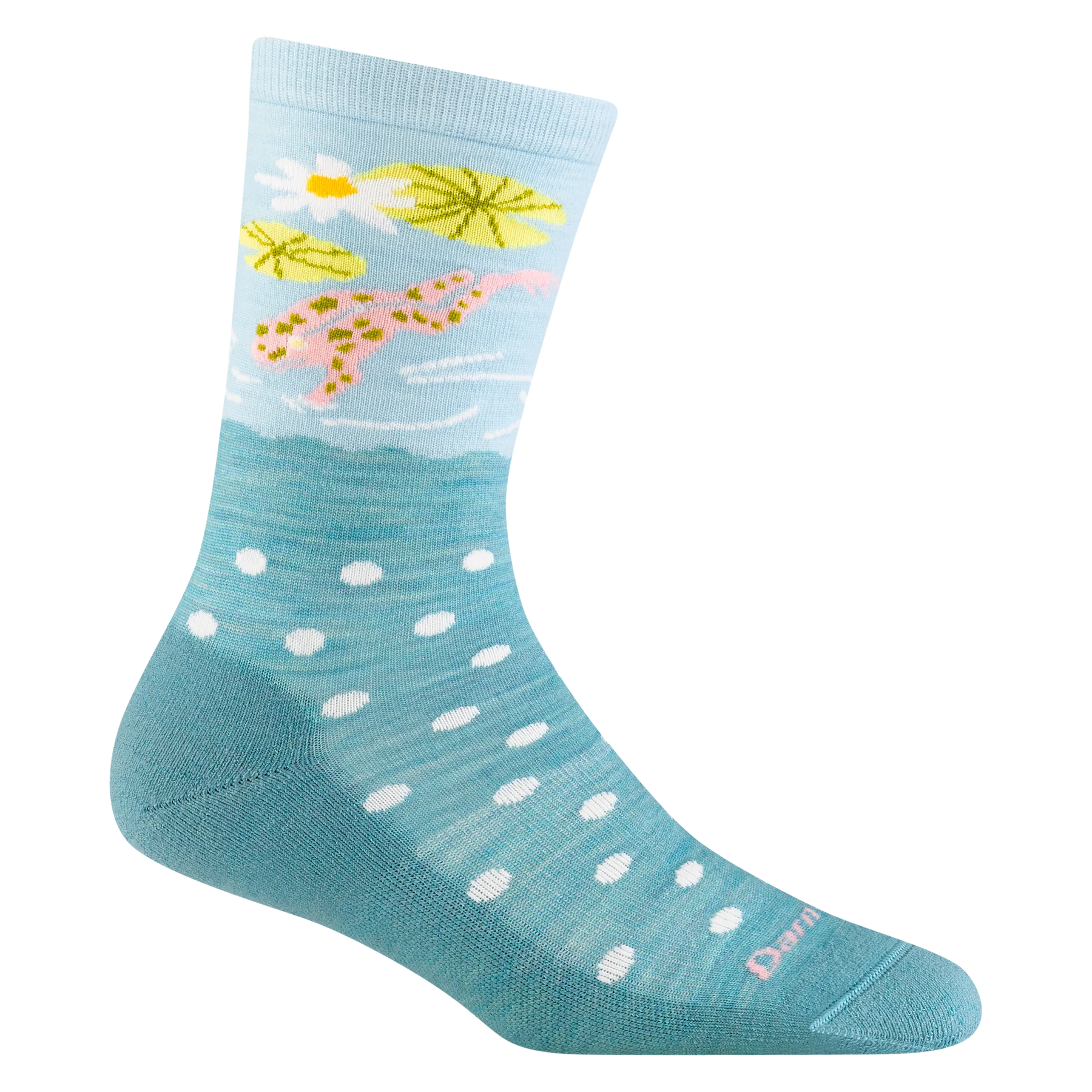 Camping hiking nature buzz-Darn Tough Women's Wild Life Crew Lightweight Lifestyle Sock