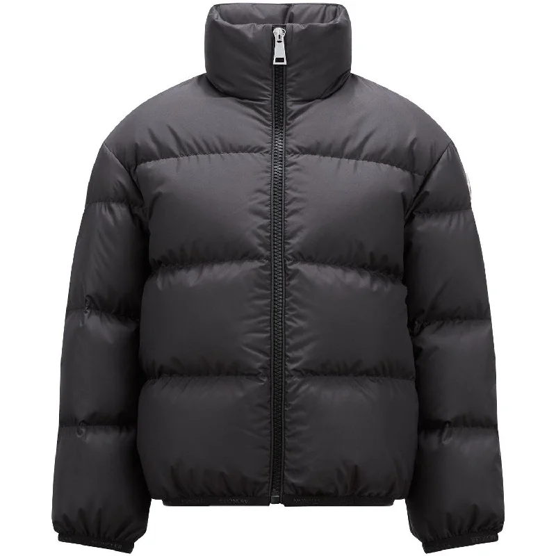 Camping hiking gear bloom-Moncler Black Abbadia Jacket