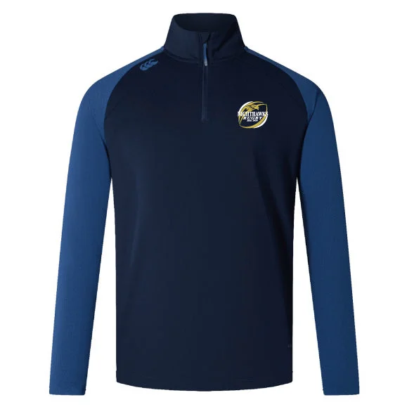 Camping hiking gear thrill-Del Norte Nighthawks Elite 1/4 Zip Top by Canterbury