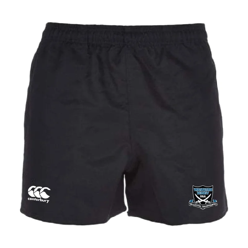 Camping hiking wilderness finds-Fort Hunt Professional Polyester Rugby Short by Canterbury