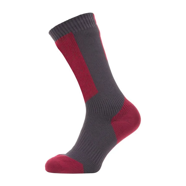 Camping hiking trail chill-Socken Runton grau rot weiß