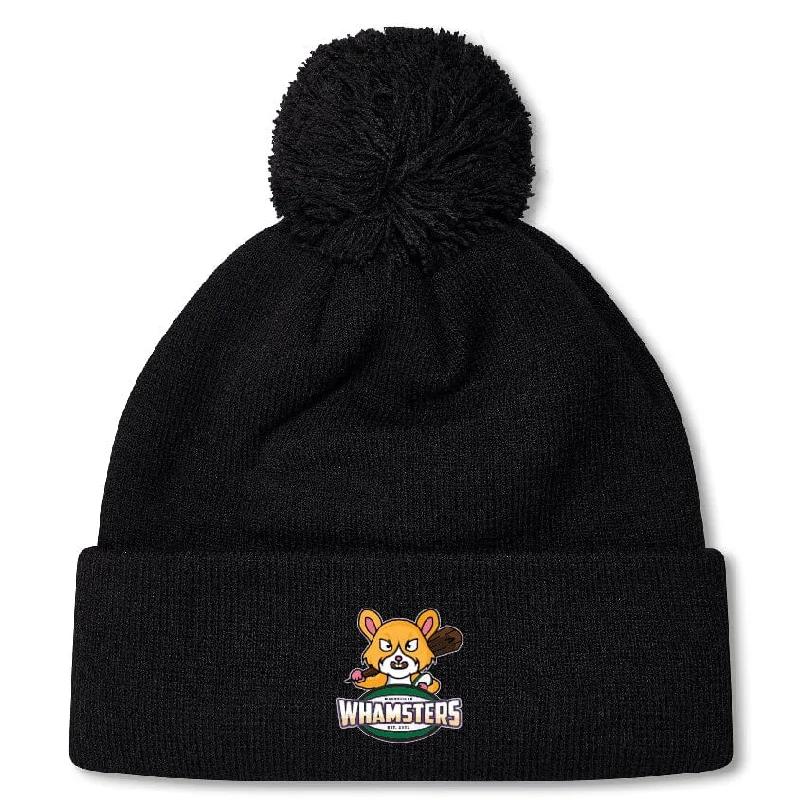 Camping hiking trail flair-Maryville Whamsters Rugby Pom Pom Beanie by Canterbury