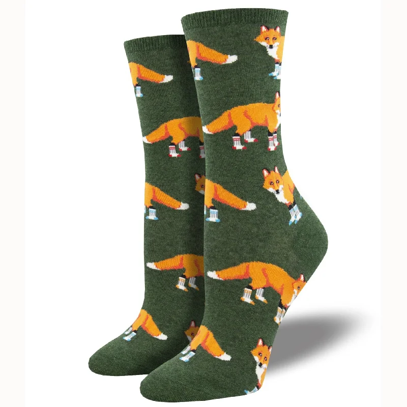 Camping hiking trail snap-Socksmith Socksy Foxes