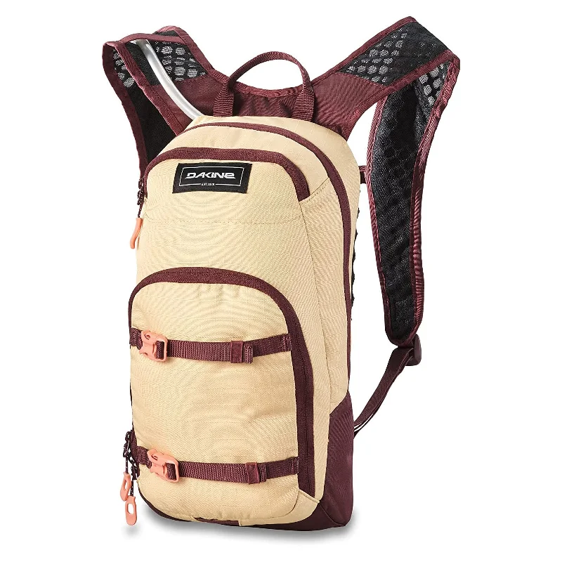 Camping hiking gear options-Dakine Drafter Women's Bike Hydration Backpack, Ochre/Port, 8L - 10003425-OCHRE/PORT