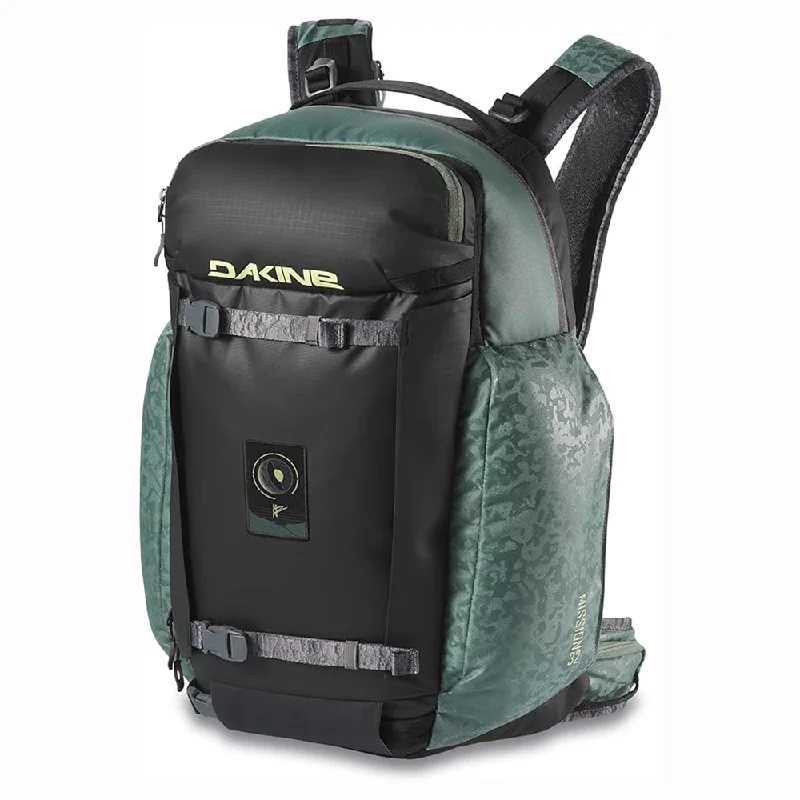 Camping hiking trail spans-Dakine Unisex Dark Forest 32L One Size Louif Paradis Team Mission Pro Backpack - 10003993-DARKFOREST