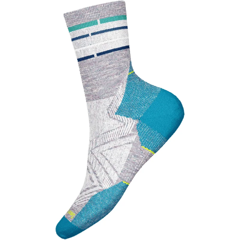 Camping hiking trail creek-Smartwool W Run Zero Cushion Mid Crew Socks