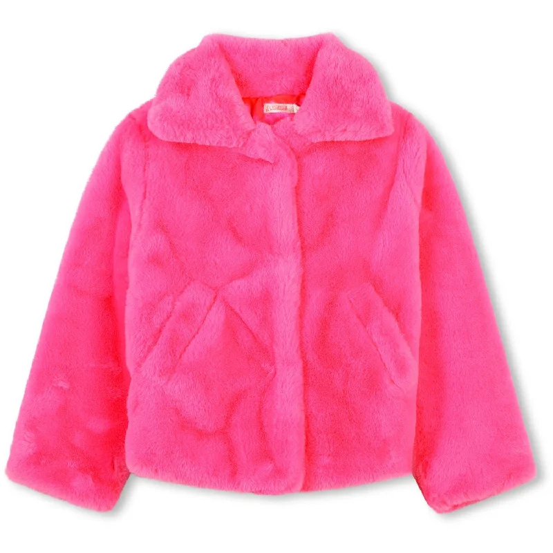 Camping hiking trail passion-Billieblush Pink Coat