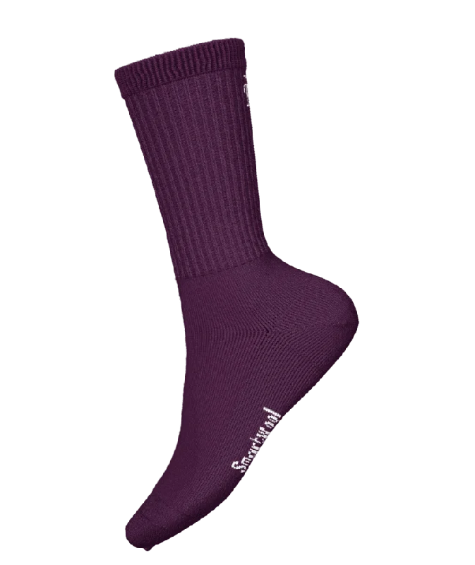 Camping hiking trail brilliance-Smartwool Women's Hike Classic Edition Full Cushion Solid Crew Socks