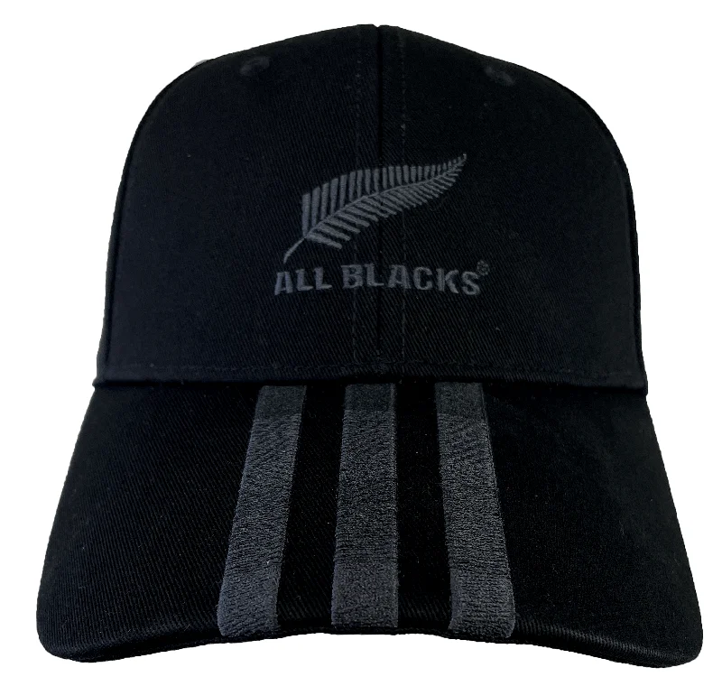 Camping hiking gear surge-Adidas All Blacks 3-Stripe Cap