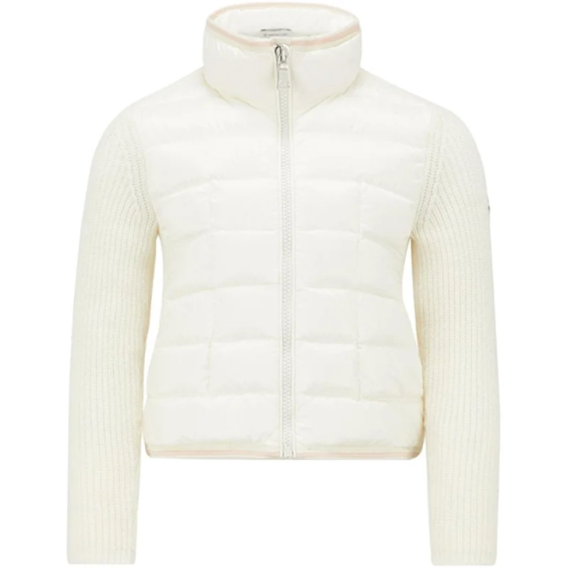 Camping hiking gear creators-Moncler Cardigan White