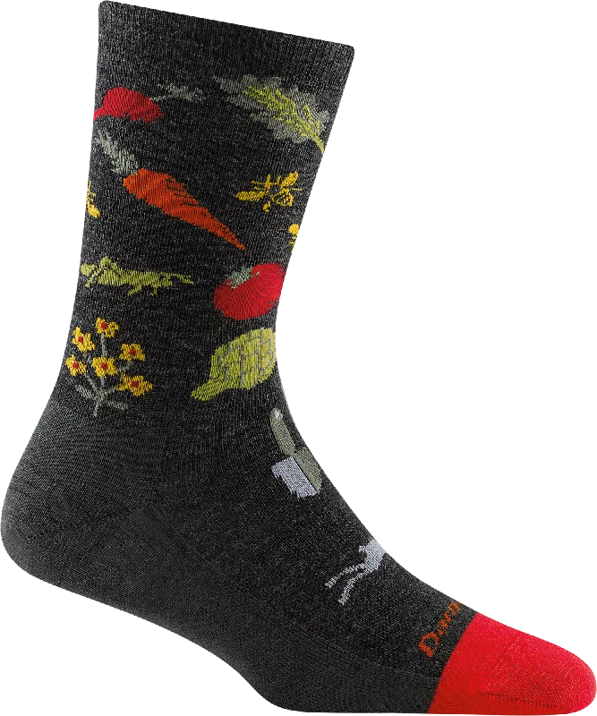 Camping hiking trail draft-Darn Tough Tough Farmers Market Lightweight Crew Socks - Womens