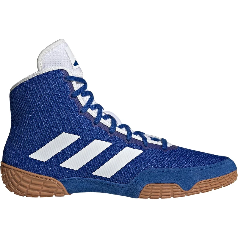 Camping hiking trail quiet-adidas Tech Fall 2.0 Mens Wrestling Shoes - Blue