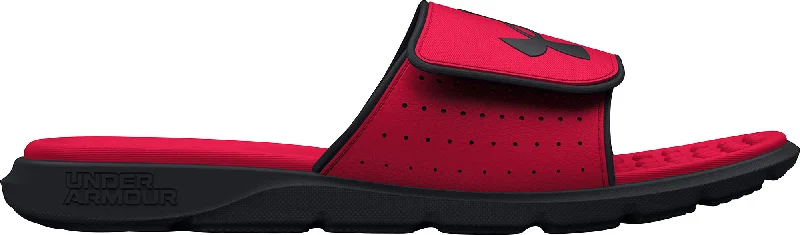 Camping hiking trail clean-Under Armour Ignite Pro Sliders - Red