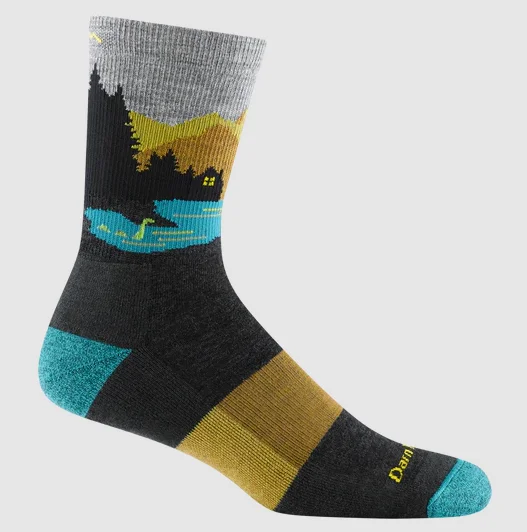 Camping hiking gear improvements-Darn Tough Men's Close Encounters Micro Crew Midweight Sock