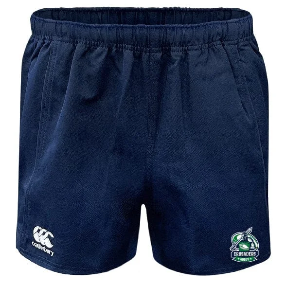 Camping hiking trail field-Naperville Crusaders Advantage Rugby Shorts by Canterbury