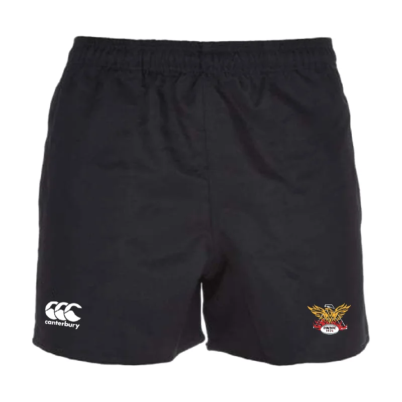 Camping hiking trail float-Atlanta Old White Rugby Professional Polyester Rugby Short by Canterbury