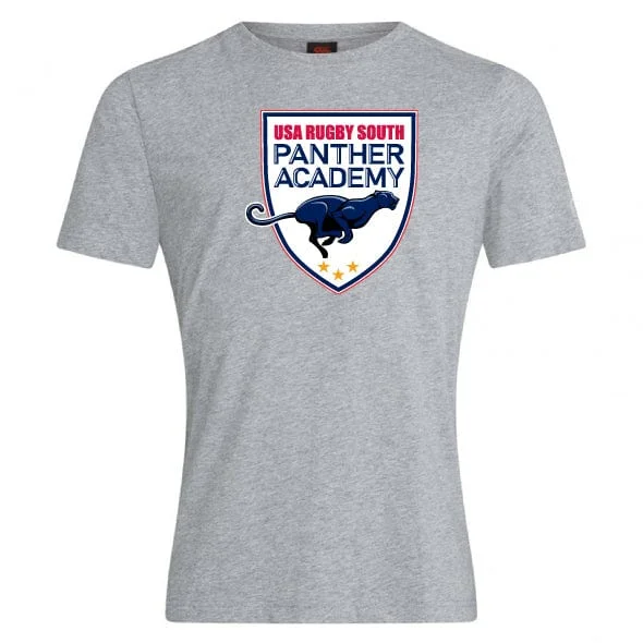 Camping hiking nature cheer-Panther Rugby Academy Club Plain Tee by Canterbury