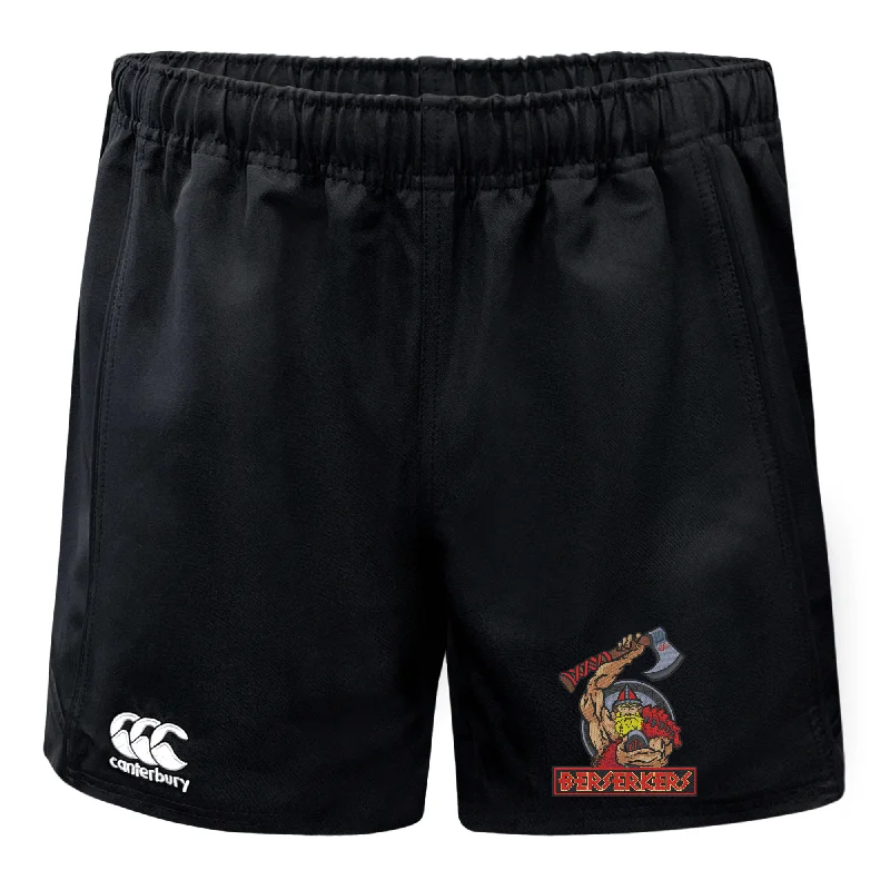 Camping hiking trail chill-Berserkers Advantage Rugby Shorts by Canterbury