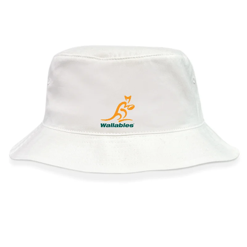 Camping hiking trail smooth-Wallabies Rugby Crusher Bucket Hat