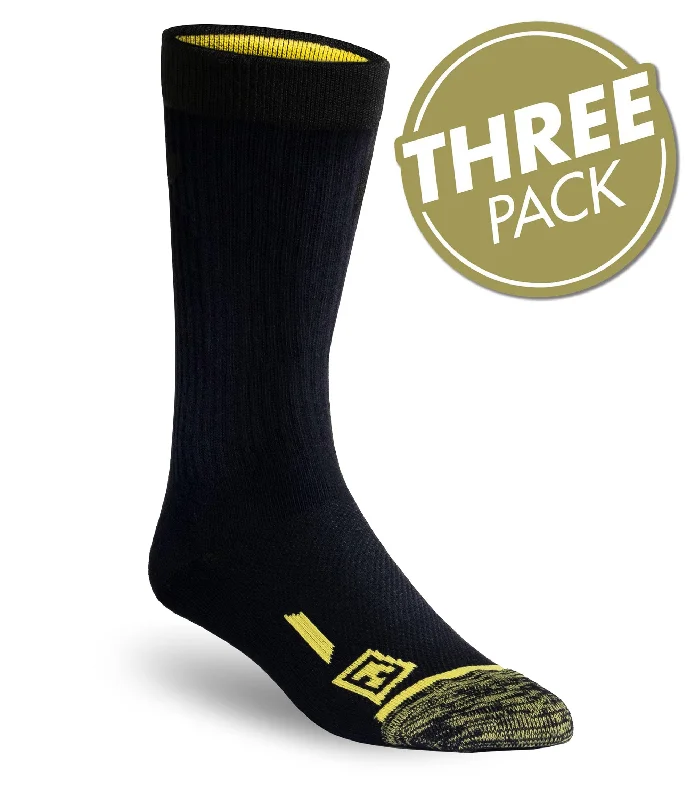 Camping hiking nature pulse-9” Duty Sock 3-Pack