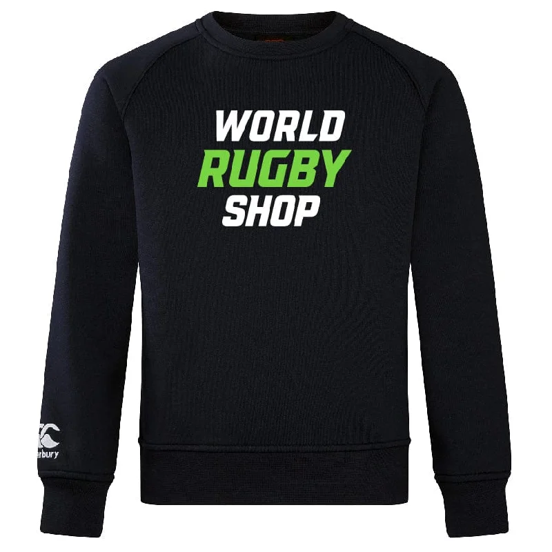 Camping hiking trail high-World Rugby Shop Club Crew Sweatshirt by Canterbury