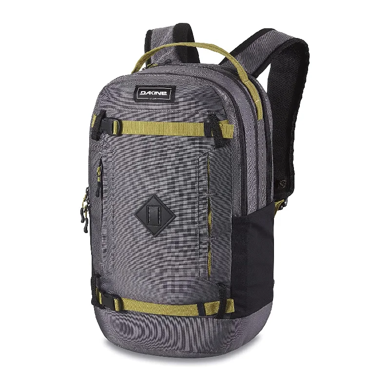 Camping hiking trail draft-Dakine Unisex Castlerock Ballistic URBN Mission Pack 23L Backpack - 10003246-CASTLEROCKBALLISTIC