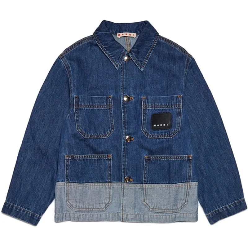 Camping hiking trail tidy-Marni Denim Jacket