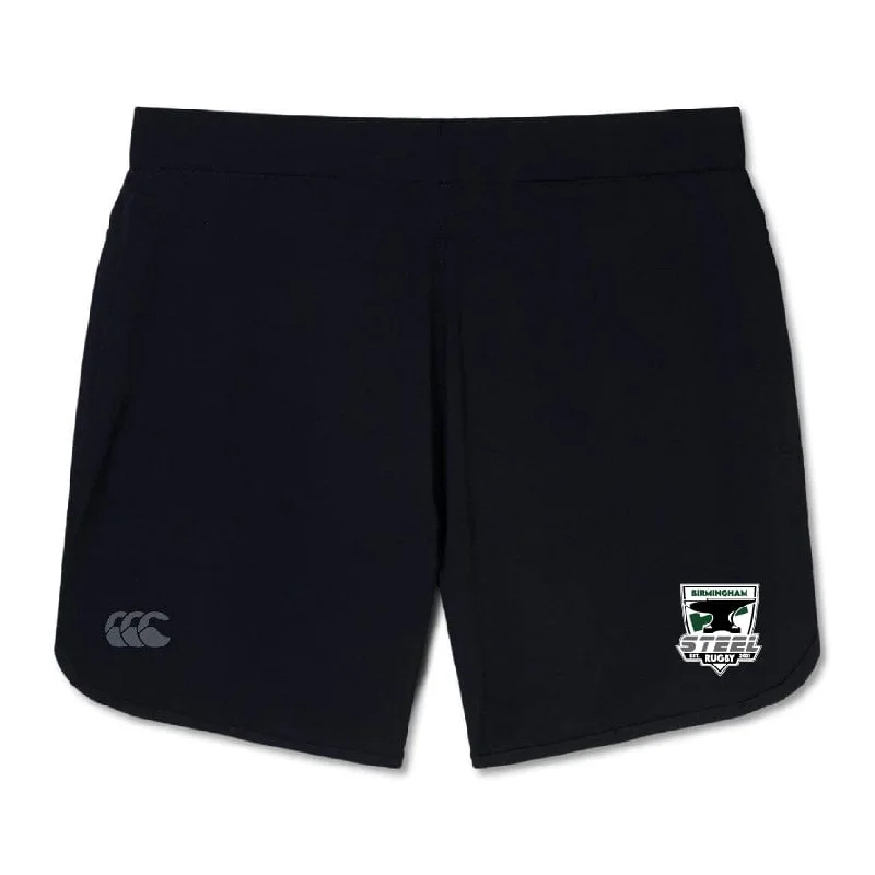 Camping hiking nature vibe-Birmingham Steel Rugby Women's Elite Woven Short by Canterbury