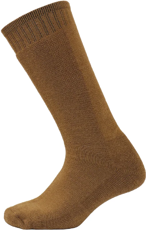 Camping hiking trail coups-Coyote Brown - Mid-Calf Military Boot Sock