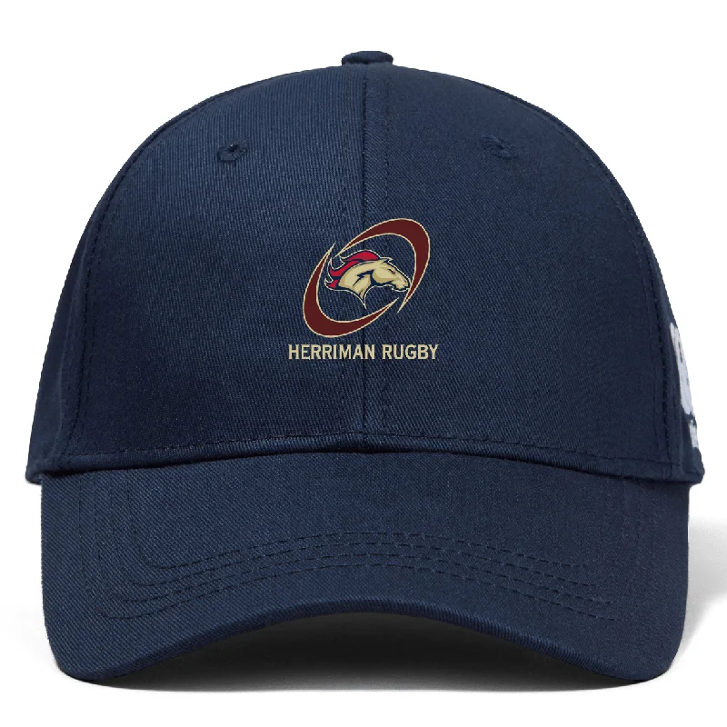 Camping hiking trail rest-Herriman High School Rugby Flexfit Drill Cap by Canterbury