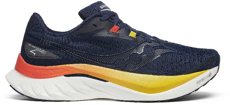 Camping hiking gear shine-Saucony Endorphin Speed 4 Mens Running Shoes - Navy