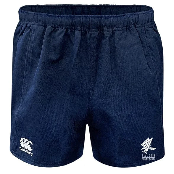 Camping hiking gear thrill-Falcon Youth Rugby Advantage Rugby Shorts by Canterbury