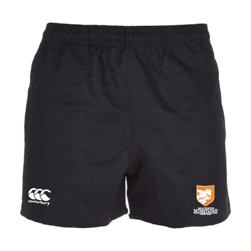 Camping hiking trail lull-Madison Minotaurs Professional Polyester Rugby Short by Canterbury